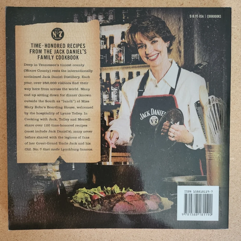 JACK DANIEL'S Cookbook Cooking With Jack